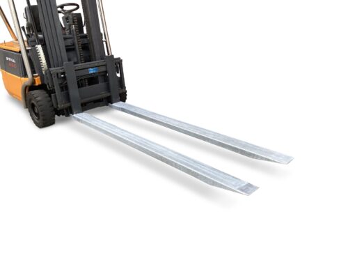 VERLENGLEPELS HEFTRUCK 2 METER VERZINKT passend op lepels van 10cm breed - Afbeelding 4