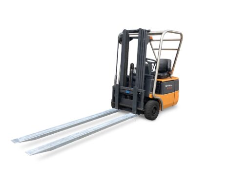 VERLENGLEPELS HEFTRUCK 2 METER VERZINKT passend op lepels van 10cm breed - Afbeelding 2