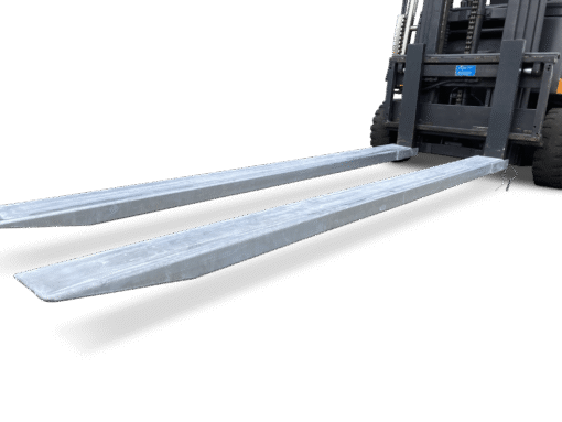 VERLENGLEPELS HEFTRUCK 2 METER VERZINKT passend op lepels van 10cm breed - Afbeelding 3